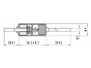  Fusible térmico modelo CSRY01  